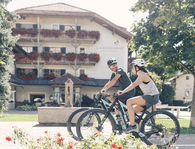 Vacanze con la bici all'Hotel Langgenhof